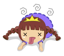Alexis, funny little princess sticker #1707893