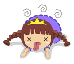 Alexis, funny little princess sticker #1707893