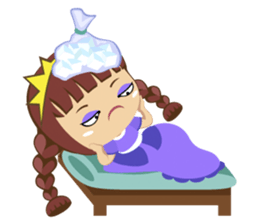 Alexis, funny little princess sticker #1707894