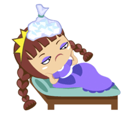 Alexis, funny little princess sticker #1707894
