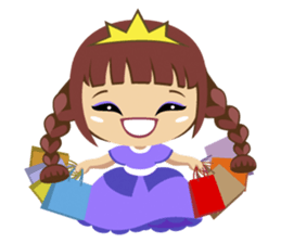 Alexis, funny little princess sticker #1707897