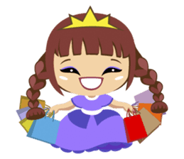 Alexis, funny little princess sticker #1707897