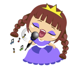 Alexis, funny little princess sticker #1707899