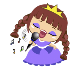 Alexis, funny little princess sticker #1707899