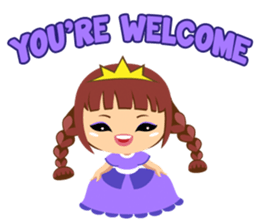 Alexis, funny little princess sticker #1707900