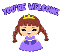 Alexis, funny little princess sticker #1707900