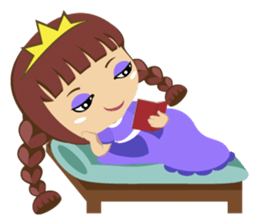 Alexis, funny little princess sticker #1707901