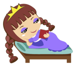 Alexis, funny little princess sticker #1707901