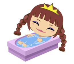 Alexis, funny little princess sticker #1707903