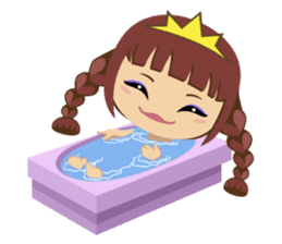 Alexis, funny little princess sticker #1707903