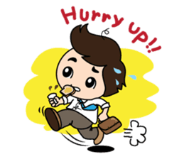 Mike & Belle lover sticker #1707914