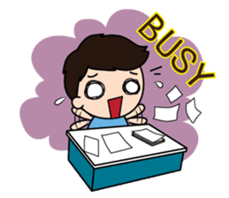 Mike & Belle lover sticker #1707920