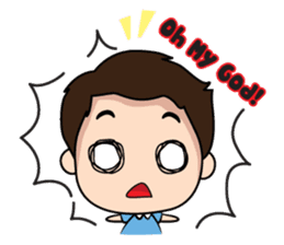 Mike & Belle lover sticker #1707923