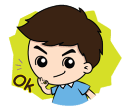 Mike & Belle lover sticker #1707932