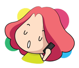 Mike & Belle lover sticker #1707939