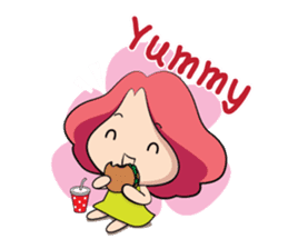 Mike & Belle lover sticker #1707942