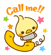 FUWA and MOCO of the rabbit (English) sticker #1708027