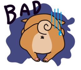 Shiba Inu golfers sticker #1708112