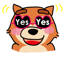 Shiba Inu golfers sticker #1708117