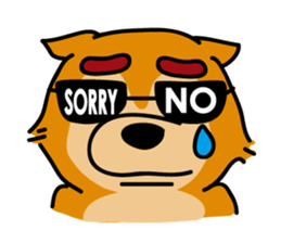 Shiba Inu golfers sticker #1708118