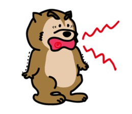 Shiba Inu golfers sticker #1708122