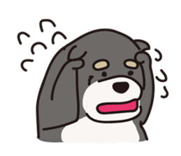 Shiba Inu golfers sticker #1708130