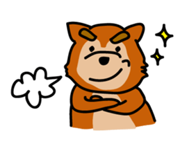 Shiba Inu golfers sticker #1708134