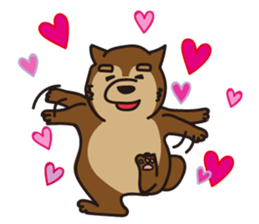 Shiba Inu golfers sticker #1708140