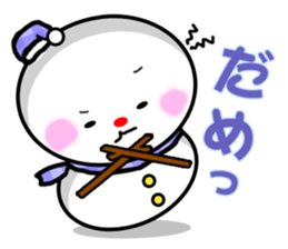 Snowman Kitty sticker #1708148