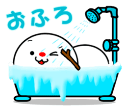 Snowman Kitty sticker #1708156