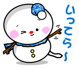 Snowman Kitty sticker #1708157