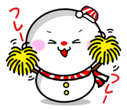 Snowman Kitty sticker #1708158