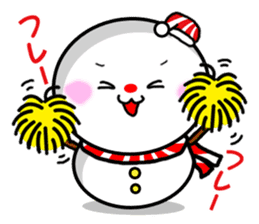 Snowman Kitty sticker #1708158
