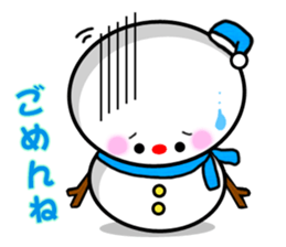 Snowman Kitty sticker #1708162