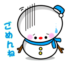 Snowman Kitty sticker #1708162