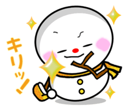 Snowman Kitty sticker #1708164