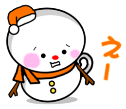 Snowman Kitty sticker #1708166