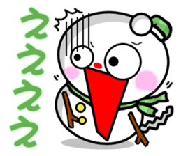 Snowman Kitty sticker #1708168