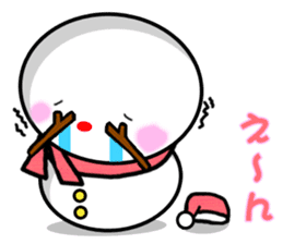 Snowman Kitty sticker #1708171