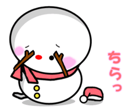 Snowman Kitty sticker #1708172