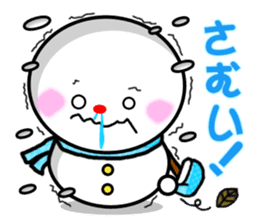 Snowman Kitty sticker #1708175