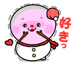 Snowman Kitty sticker #1708178