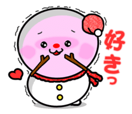 Snowman Kitty sticker #1708178
