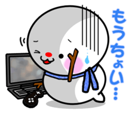 Snowman Kitty sticker #1708182