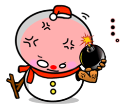 Snowman Kitty sticker #1708184