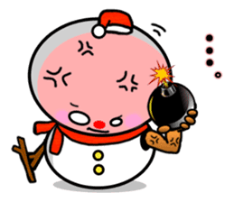 Snowman Kitty sticker #1708184