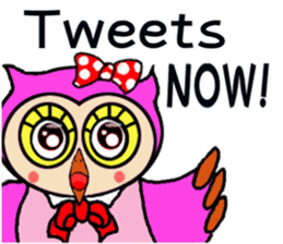 Tweets Owl (international) sticker #1708185