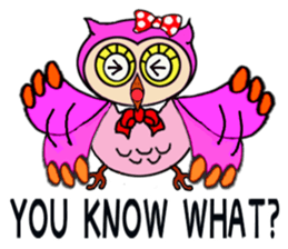 Tweets Owl (international) sticker #1708189