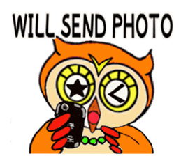 Tweets Owl (international) sticker #1708198