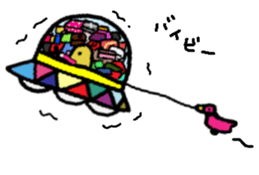 Martian,Buyotodo and Binasu sticker #1708363